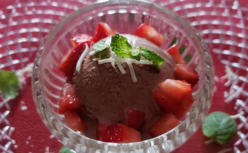 ココナッツバニラアイスクリーム