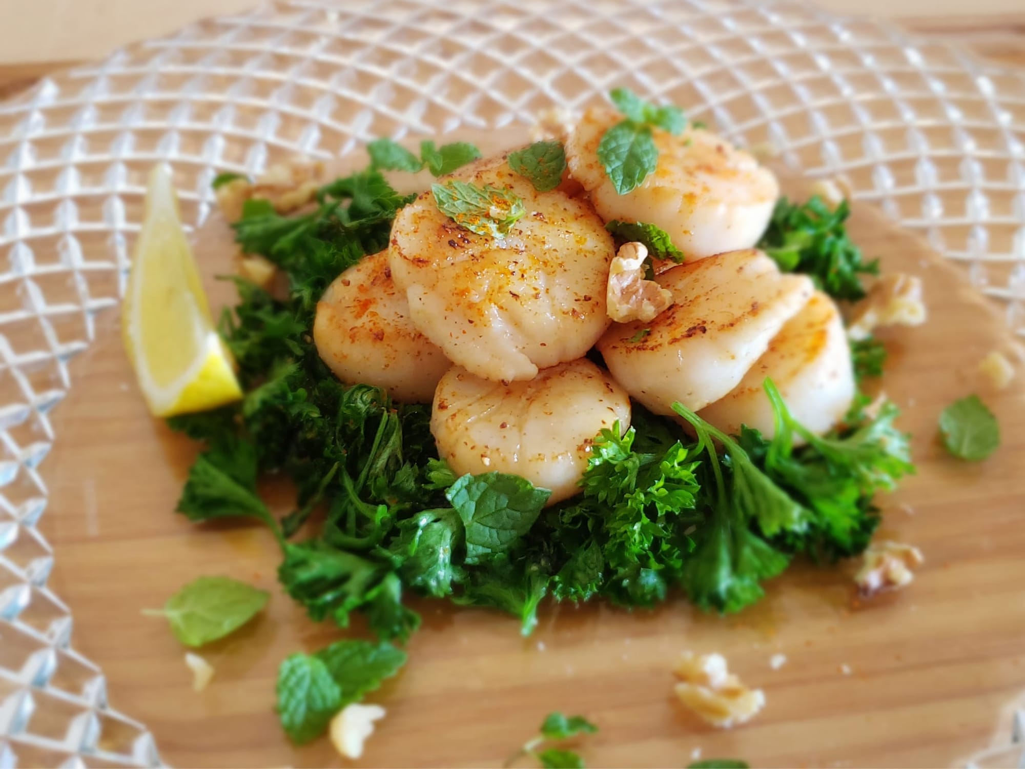 Scallop and Parsley Sauté ~geefee Recipe~