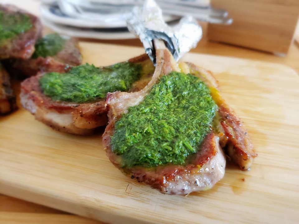 Lamb with Coriander Sauce – geefee Recipe